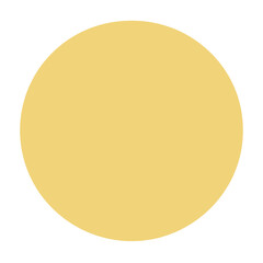 Yellow Circle App Icon.