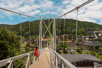 Visite &agrave; Morzine France