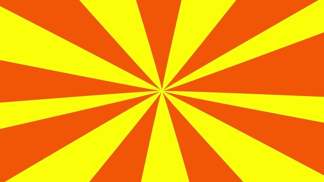 なんかめでたい感じのシンプルサンバースト/Warm Orange Yellow Sunburst Background