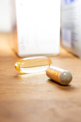fish oil capsules