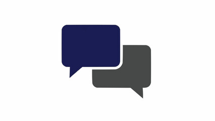 Fototapeta premium Speech Bubbles Communication Symbols.