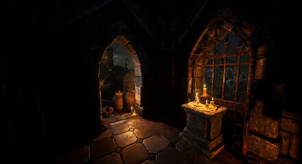 砦_闇に沈む祭壇