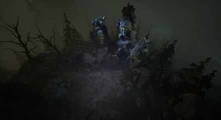 砦_魂を喰らう岩