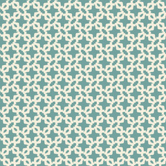 Fototapeta premium Teal Ornamental Seamless Pattern Background Illustration in Vintage Baroque Style, Surface Pattern for Fabric and Wallpaper