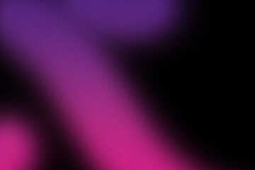 Obraz premium Dark Purple Pink Grainy Abstract Background With Soft Blur Gradient