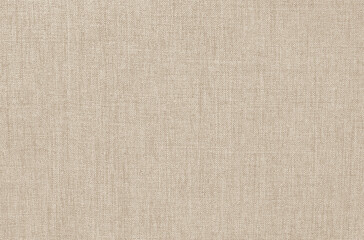 Fototapeta premium Brown linen fabric cloth texture for background, natural textile pattern.