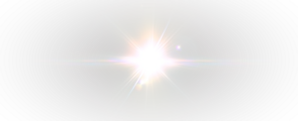 Luxury spotlight glow with shimmering sun rays