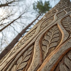 close-up-of-bark-patterns