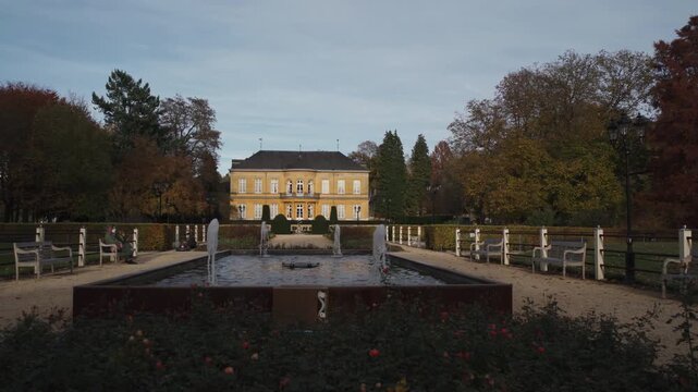Castle Oost near Valkenburg in Limburg, Netherlands - 1 oct 2025