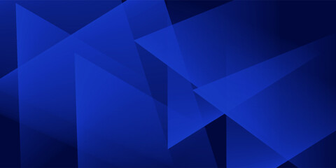 Obraz premium Black dark navy blue silver abstract pattern background. Geometric shape. Line triangle angle fold polygon diamond 3D. Color gradient ombre. Rough