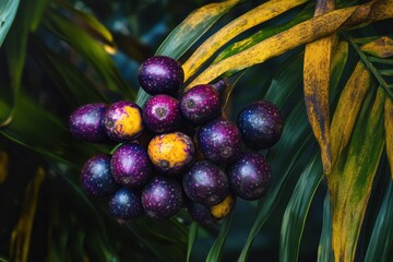 Naklejka premium Euterpe oleracea berry