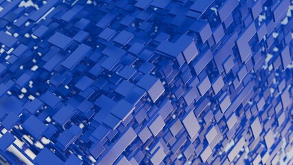 Abstract 3d illustration with layers of planes © JoseVicenteCarratala