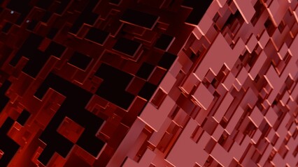 Abstract 3d illustration with layers of planes © JoseVicenteCarratala