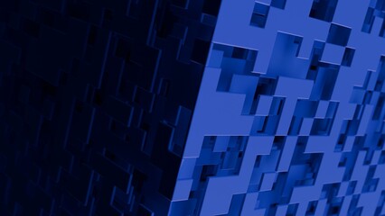 Abstract 3d illustration with layers of planes © JoseVicenteCarratala