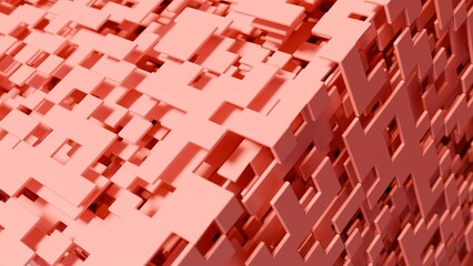 Abstract 3d illustration with layers of planes © JoseVicenteCarratala