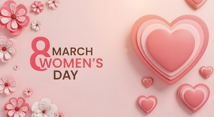 Celebrating women's day on march 8th with love and empowerment