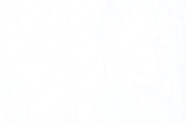 Isolated Cracked Ice Frost Overlay Texture. Transparent Frozen Surface, Winter Ice Crystals, Cold Atmosphere.