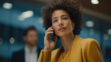 A business environment highlights telemarketing teams engaged in phone based sales, appointment setting, and customer outreach for service growth. cinematic color correction, natural uneven