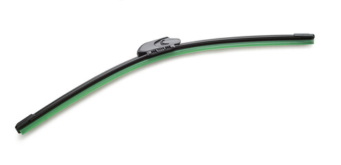 car windshield wipers on a white isolated background