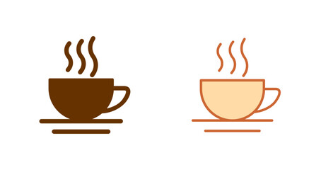 Obraz premium Coffee Cup Icon Design