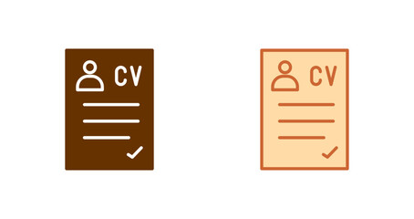 CV Icon Design