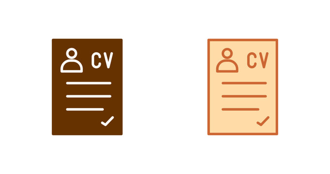 CV Icon Design