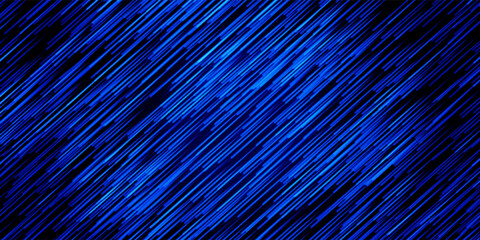 Abstract colorful background with bright neon rays and glowing lines going up. blue neon lines or light stripes. Speed ​​of light