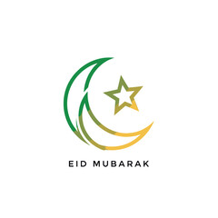 Obraz premium A minimalist logo featuring a crescent moon and a star with the text 