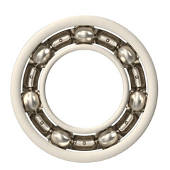 3D rendering illustration of a ball bearing