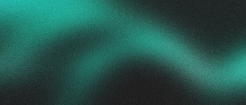 Grainy gradient abstract teal background texture flowing