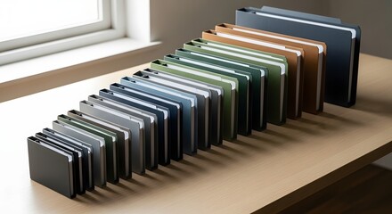 A 3d render of a red book row creating a domino effect on white, illustrating a stack of office documents and library data for business education knowledge