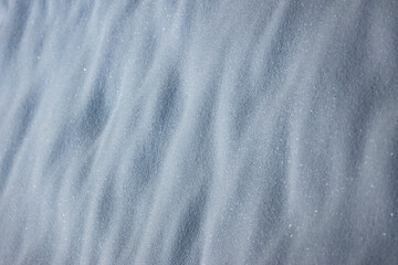 Fototapeta premium Pristine snowy landscape natural texture