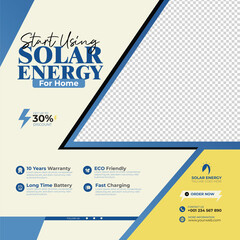 Social Media Post Banner Template