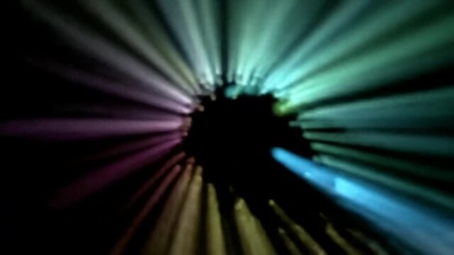 Abstract light effects dynamic rays and bursting energy