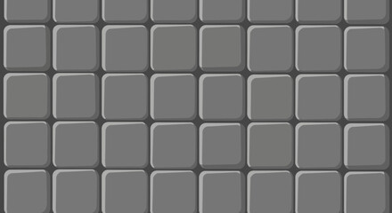 Modern Gray Rounded Square Tile Pattern Backdrop Graphic Resource Design Element