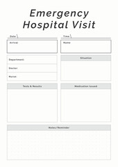 Emergency Hospital Visit