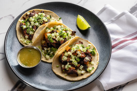 Taco in a Restaurant
