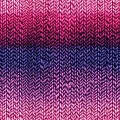 Colorful knit texture featuring vibrant braided yarn in rainbow hues