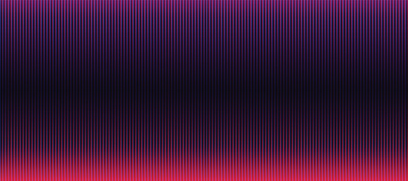 Pink, purple LED on TV screen. RGB background on screen. vector illustration	