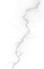 Dramatic White Lightning Energy Effect