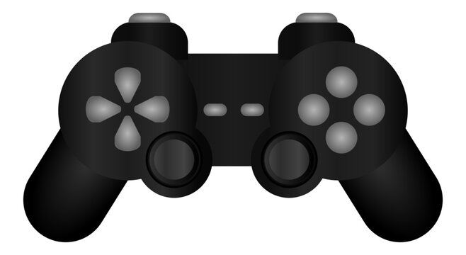 Ilustraci&oacute;n de Joystick. Icono de videojuegos. Logo para stream. Vector color para sitio web, app, folleto y otros.