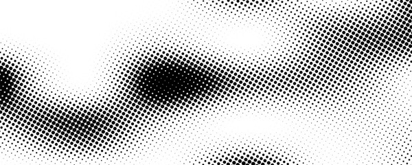 Obraz premium Dots halftone white and blue color pattern gradient grunge texture background. Dots pop art comics sport style vector illustration halftone. modern