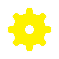 Gear Icon PNG with Transparent Background
