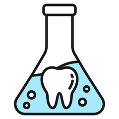 Dental Laboratory Icon For Design Elements