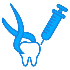 Dental Surgery Icon For Design Elements
