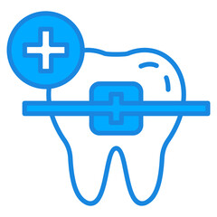Orthodontic Care Icon For Design Elements