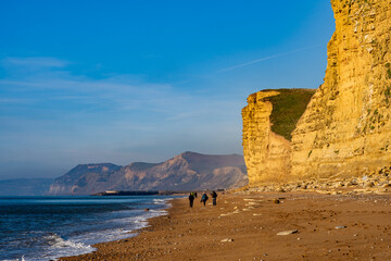 views around west Bay Dorset ENgland