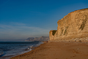 views around west Bay Dorset ENgland