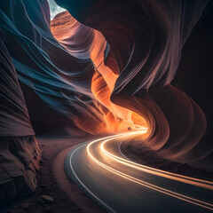 Obraz premium Abstract Emotional Flow Concept With Soft Gradients 