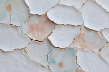 Abstract textured background with organic shapes and subtle pastel watercolor washes